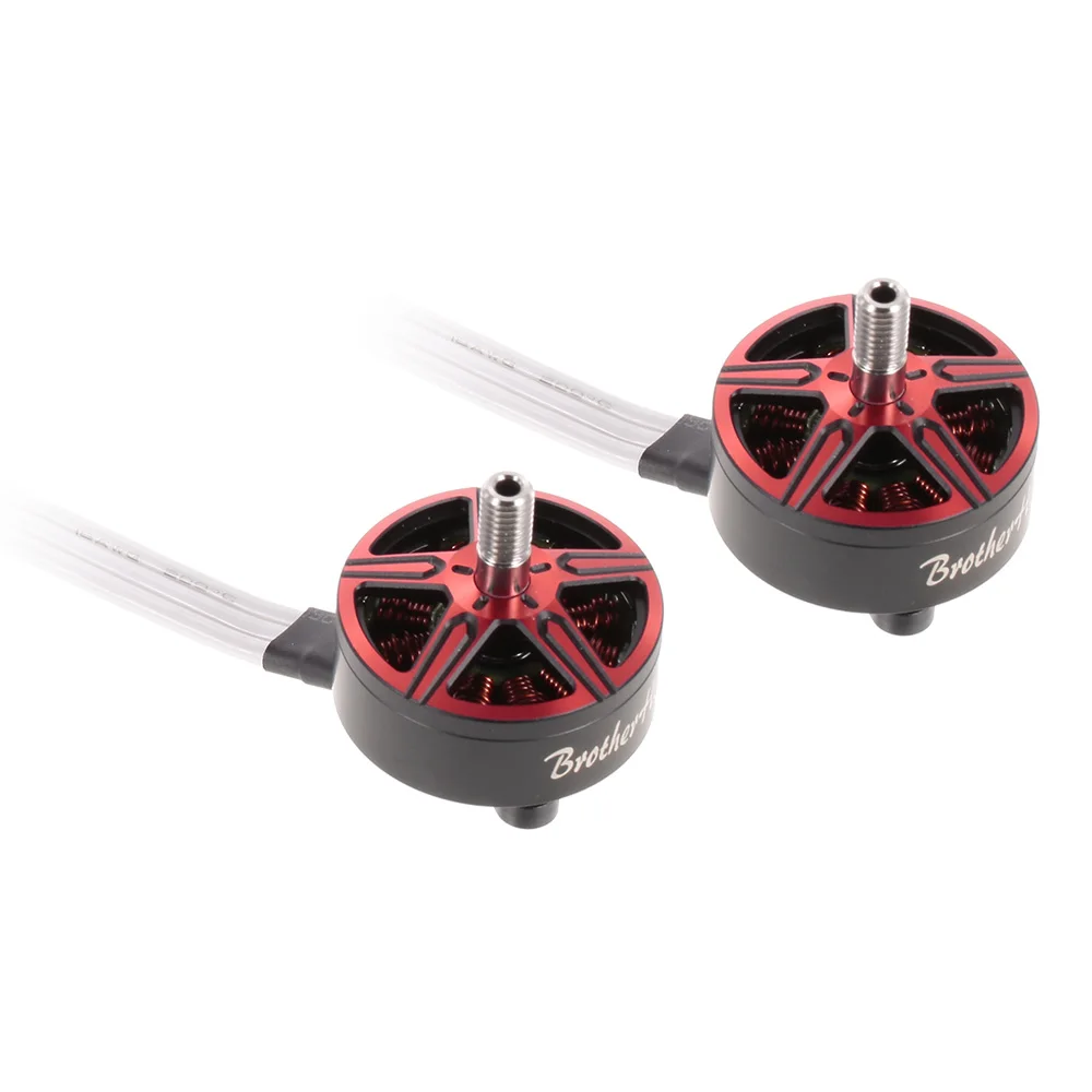 Бесщеточный мотор 2 шт для Brotherhobby Мститель 4 6S 2507 1850KV CW/CCW Для QAV280 250 RC FPV