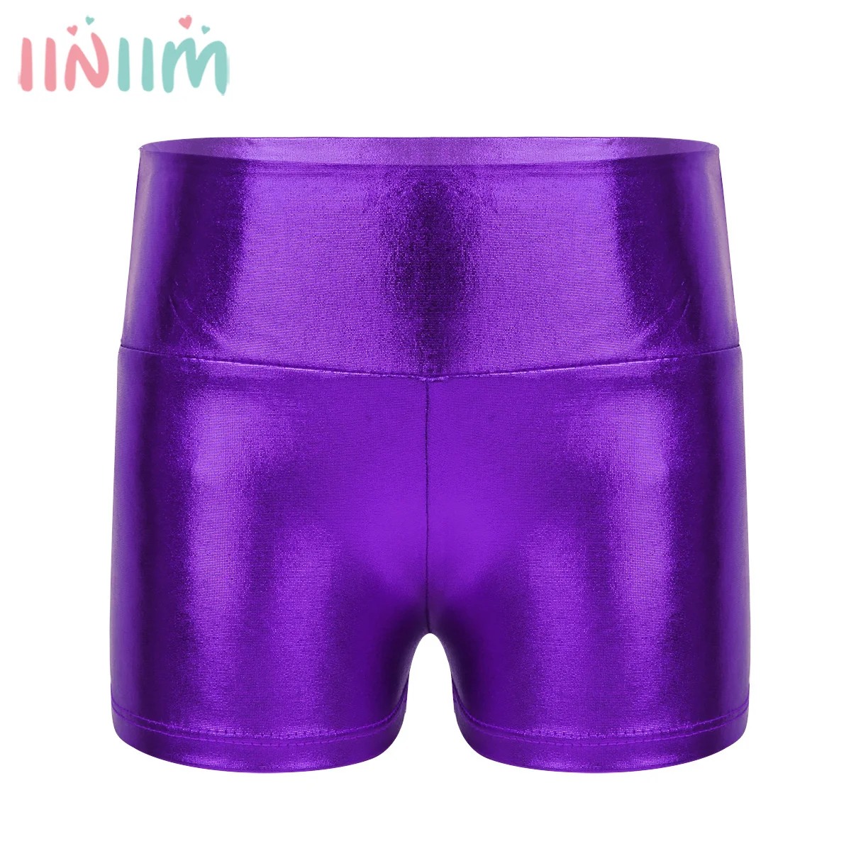 Детская одежда iiniim костюм для современного танца блестящие танцевальные шорты с