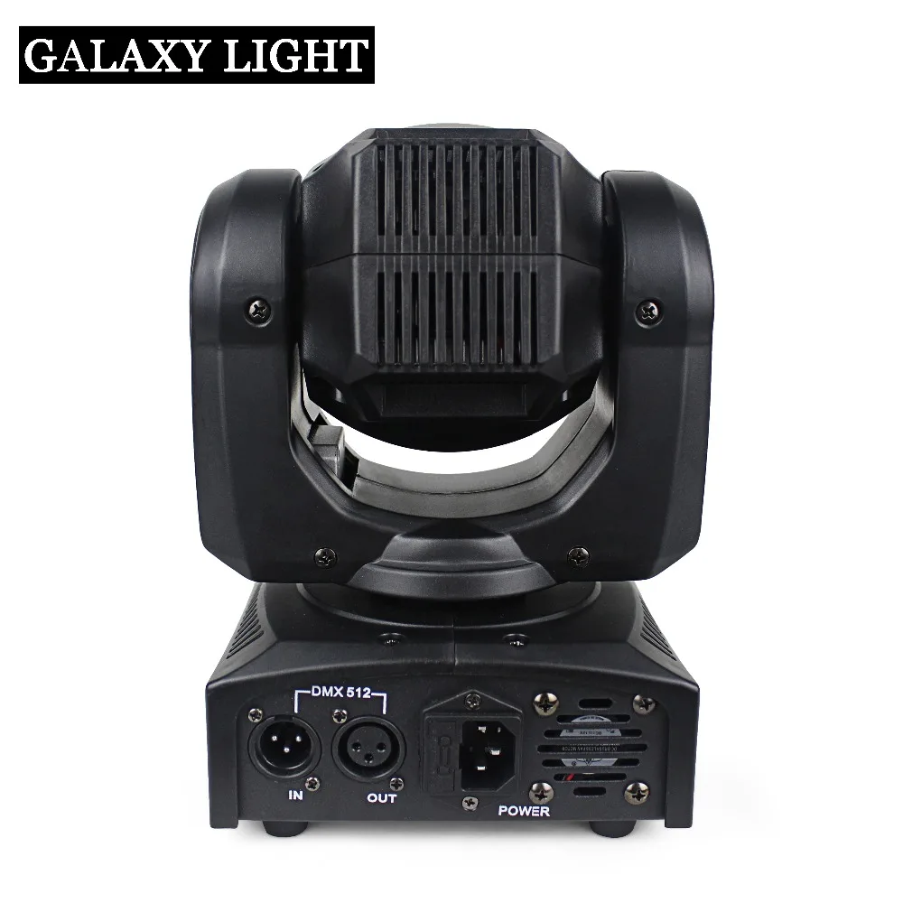 30 Вт Светодиодный эффект движущейся головы Дерби RGBW DMX512 Профессиональный DJ