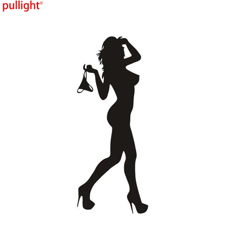 Стикер для автомобиля с сексуальной девушкой Стикеры бампера обнаженными