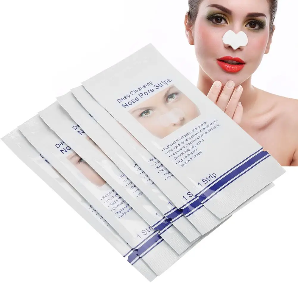 SACE LADY полоски для носа глубокая, очищающая, черные точки для удаления носовые пятна на лице наклейка кружок лист маска для носа для озеленения угри, воспаление сальных желез
