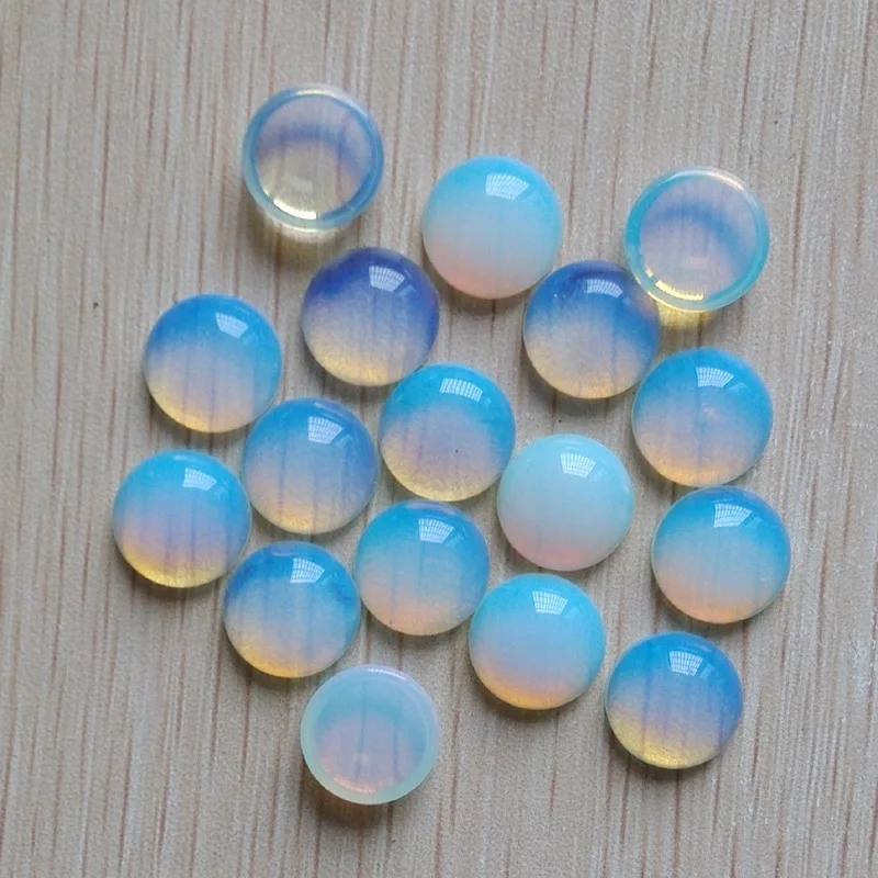 2018 Мода Высокое качество опал камень круглая кабина Кабошон бусины для ювелирных