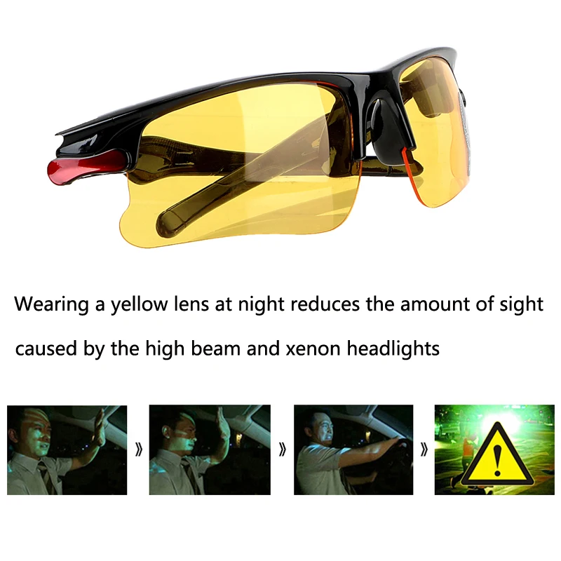 Car Driving Glasses Sunglasses Night Vision Drivers Goggles For Volkswagen POLO Golf 5 6 7 Passat B5 B6 B7 Bora MK5 MK6 Tiguan | Автомобили