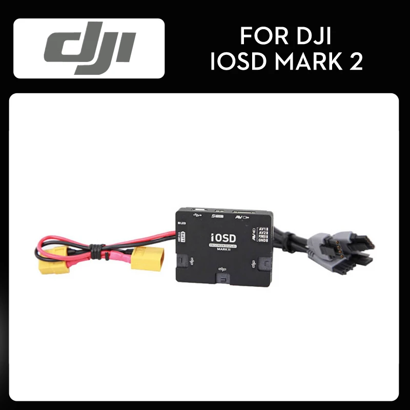 DJI IOSD MARK II Выход модуль для A2/WKM/Naza M V2 для передачи данных кабель для видеосигнала наложения оригинальные аксессуары