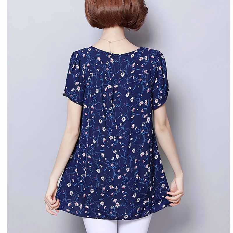 2018 летние женские блузки с принтом однотонная блуза коротким рукавом рубашка