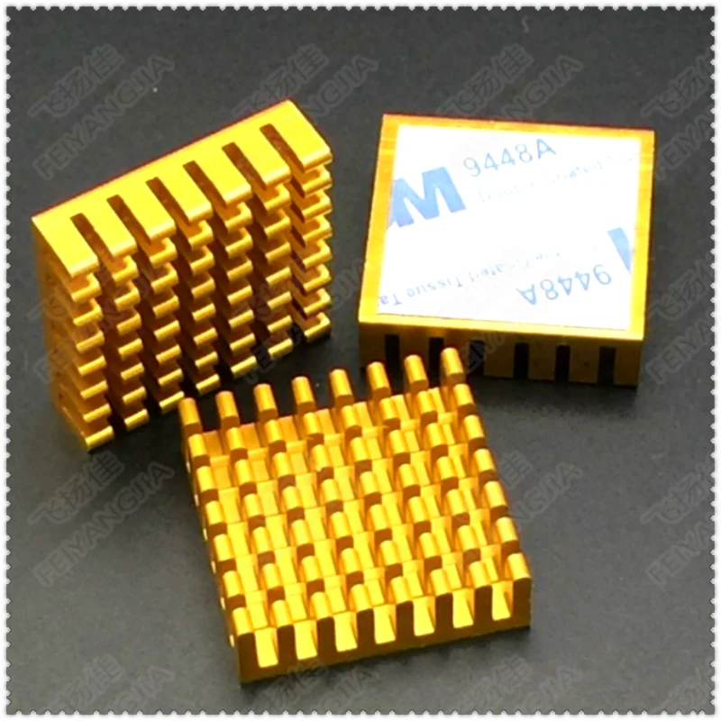 

(Free shipping) 10pcs 28x28x8mm Extrusion Aluminum heatsink radiator cooler for Electronic IC LED computer COOLER COOLING