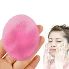 1Pc Чистящая губка для мытья лица отшелушивающая щеточка для лица спа кожу скраб для умывания инструмент 6,5 см Для женщин лица силиконовые щетки для отдыха