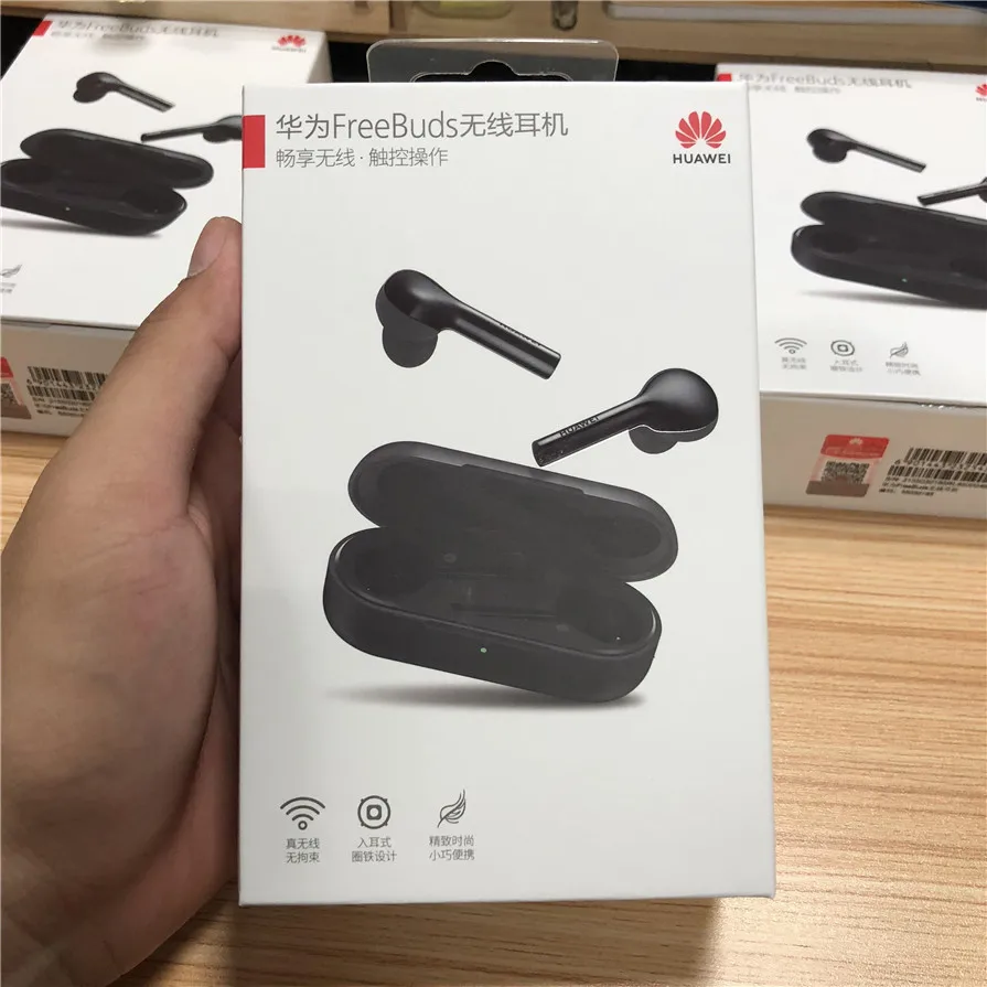 Новые оригинальные HUAWEI FreeBuds беспроводные Bluetooth наушники с микрофоном Музыка SportFashion сенсорная гарнитура Handfree динамический+ баланс