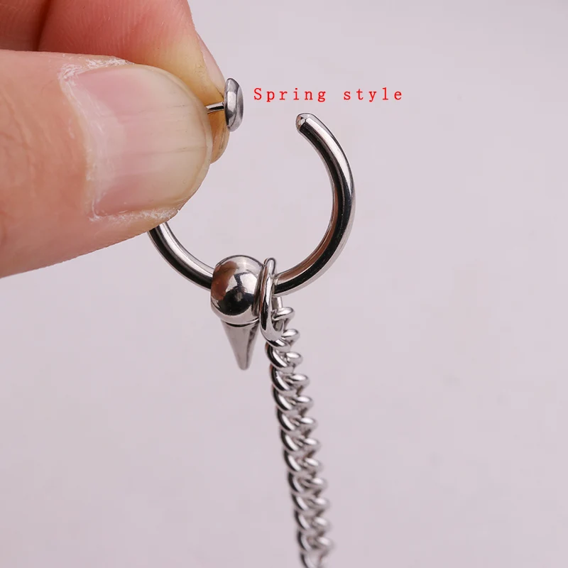 Серьги-кольца Sellsets из нержавеющей стали поддельные украшения для ушей в стиле