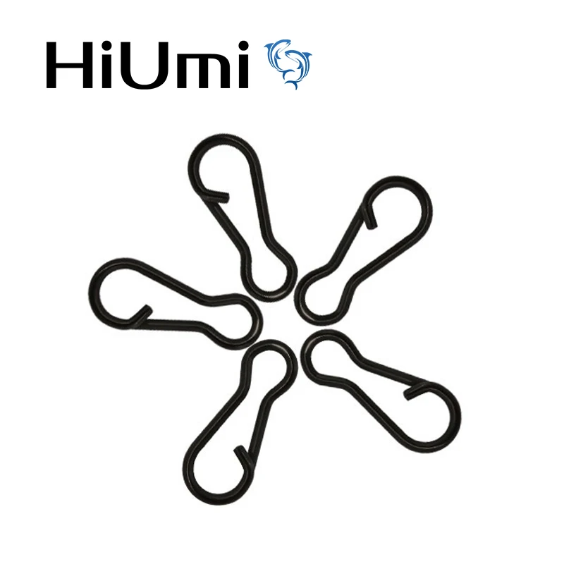 HiUmi заклепки для ловли карпа соединители скоростные звенья один крючок застежка