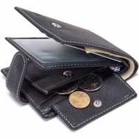 wholesale men wallets genuine cow leather purse famous brand coin pocket wallet men 150pcslot