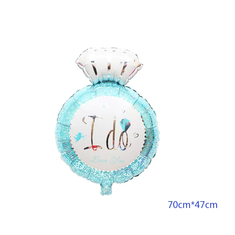 SP012B10 1 шт., 76*45 см, воздушные шары из фольги для невесты, жениха, свадьбы, для мальчиков и девочек, гелиевые шары для любви, вечерние игрушки на День святого Валентина - Цвет: SP012B10