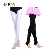 iixpin kids girls ballet stirrup tights pantyhose stockings dance leggings yoga gymnastics leotard ballet socks dance pants girl