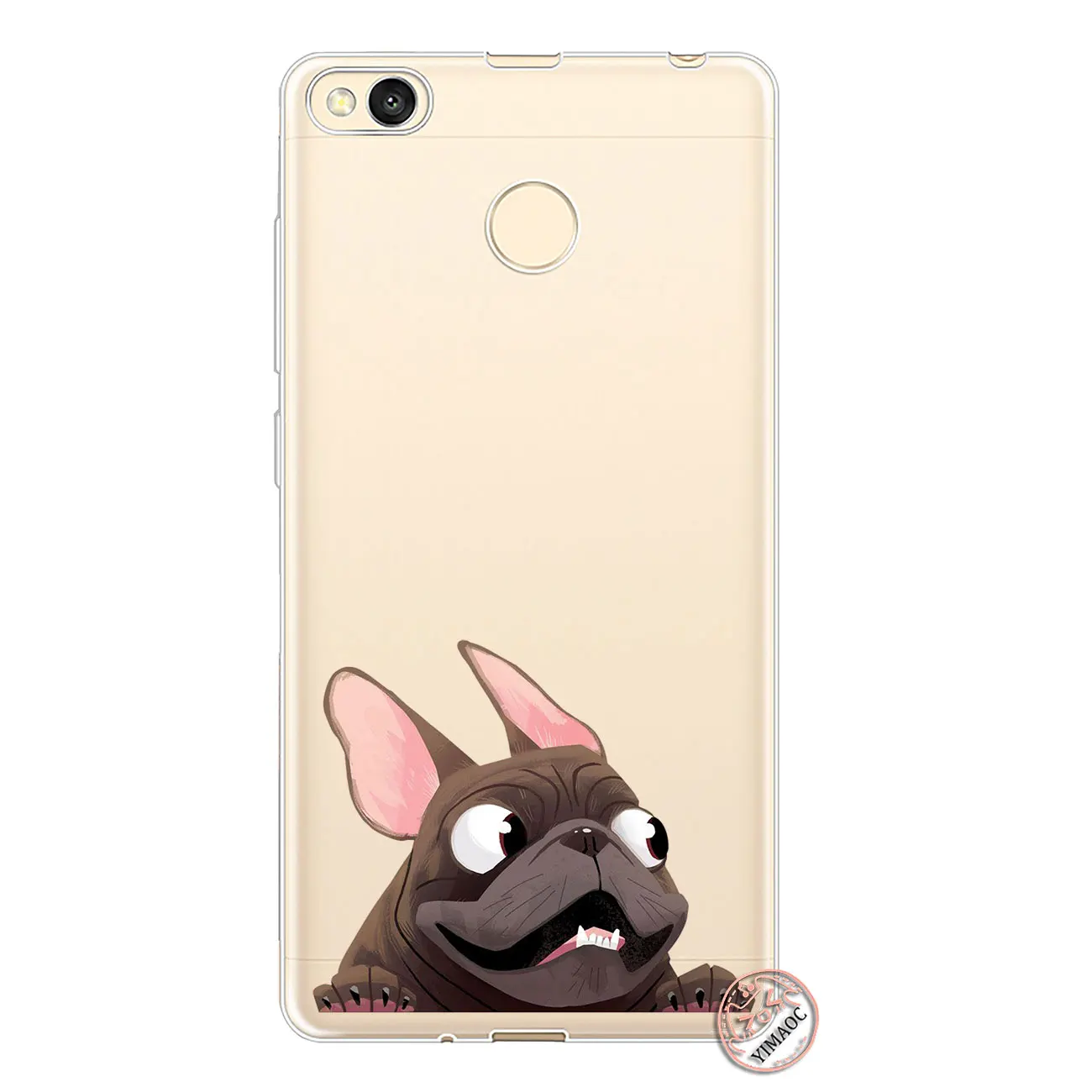 YIMAOC милая собака мопс Мультфильм Бульдог мягкий чехол для Xiaomi Redmi S2 6A 4A Примечание 7 6 5 Pro Plus 5A премьер 4 4X крышка - Цвет: 3