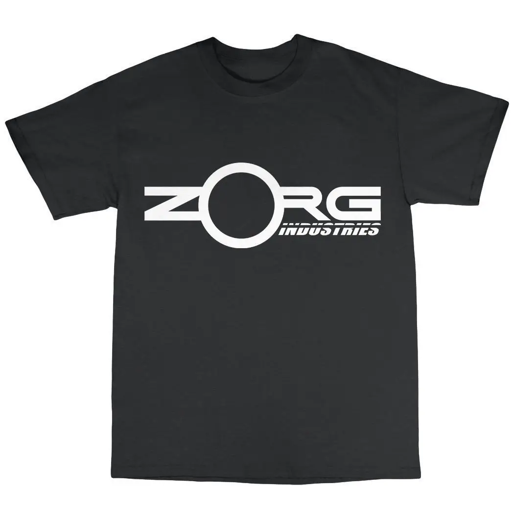 Zorg Industries T-Shirt 100% Cotton Bruce Willis Luc Besson Gary Oldman Men Short Sleeve Original 2018 Summer T Shirt | Мужская одежда