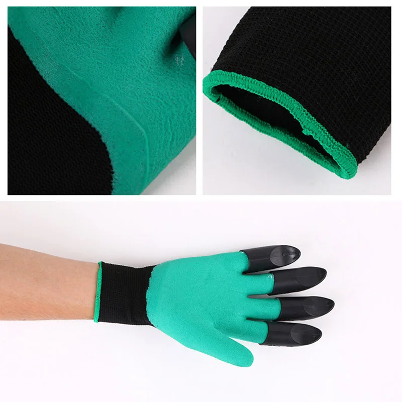 1 пара садовые перчатки с кончиками пальцев | Дом и сад