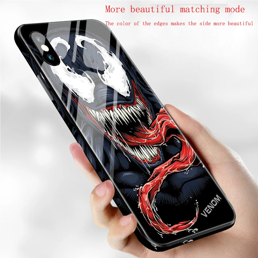 Подходит для Iphone7 Man Wei Apple мобильный телефон оболочка 8/xs/Xr/max креативное цветное