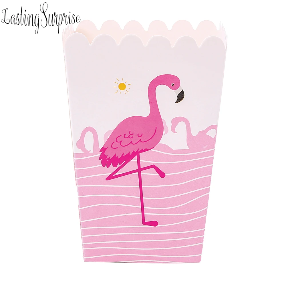Тропический Розовый фламинго Праздничная салфетка одноразовая бумажная посуда