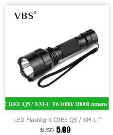 Дайвинг карманный Электрический фонарик, светодиодный фонарик CREE Q5/XM-L T6 800 люмен светодиодный налобный фонарь Cree светодиодный фонарик факел свет для 3xaaa или 1x18650