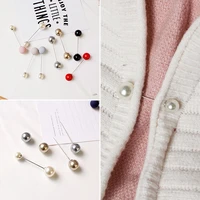 lnrrabc pin women jwelry gift double simulated corsage accessories double fashion all match girls imitation pearl pearls brooch