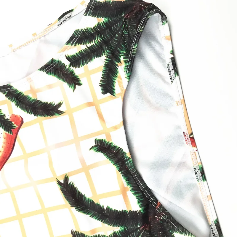 Женский купальник бикини с цветочным принтом LISM сексуальный пуш ап рукавом