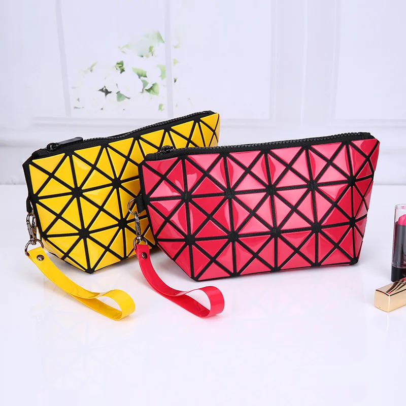 Wholikes Женская Мода ПВХ Косметичка Косметолог Профессиональный Косметический