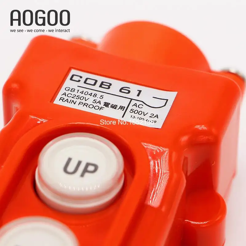 Водонепроницаемый подвесной подъемный кран подъемная станция кнопочный