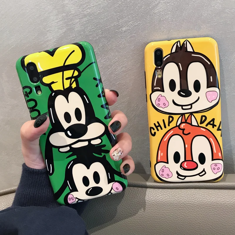 Для huawei P20 Мультфильм Дональд чехол милый Микки Мягкая задняя крышка телефона для