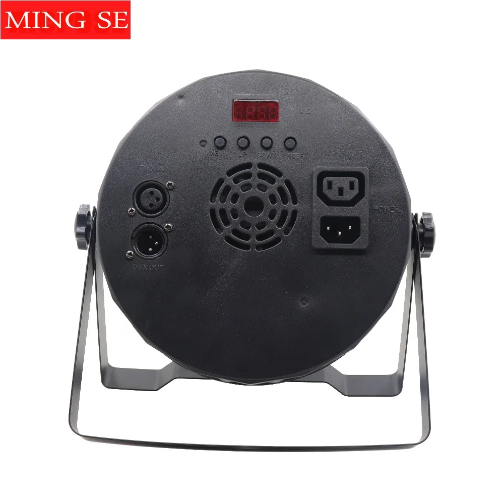 4 шт./лот 18x12 Вт RGBW 4в1 Led Par свет 18*12 Вт с DMX512 Дискотека огни профессиональное студийное диджейское оборудование свадебное освещение