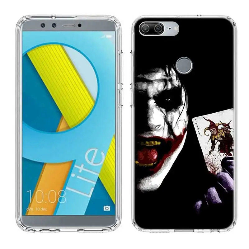 NO.3 Клоун Джокер Fundas силиконовый чехол для телефона для huawei Honor 20 Pro 10 9 lite 8X 8A 20i 8C 8S V20 Y5 Y6 Y7 Y9 крышка - Цвет: NO.3