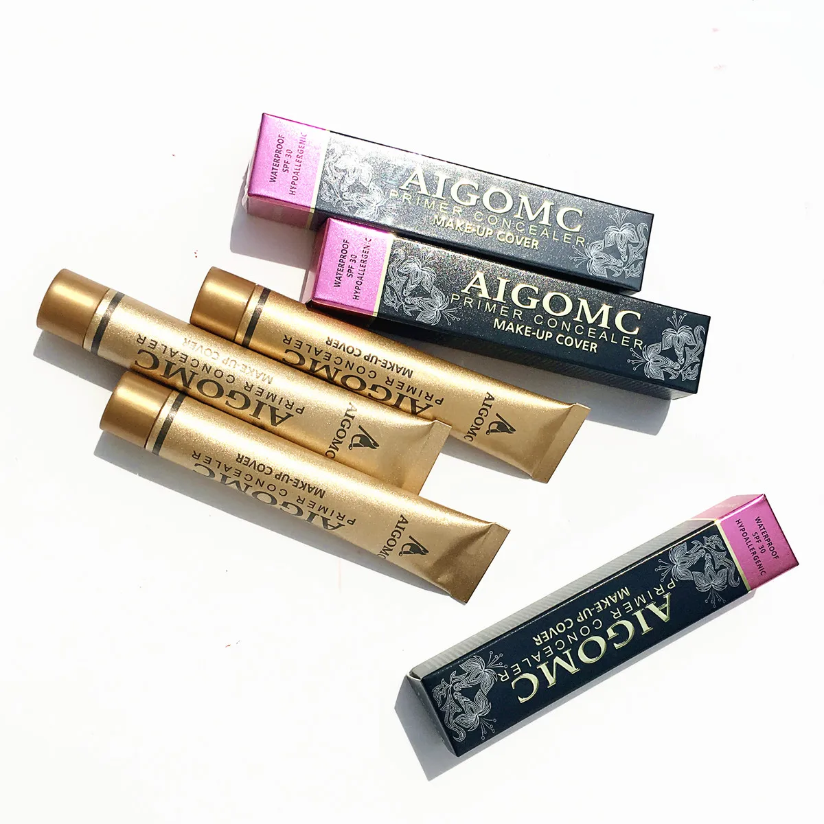 Новинка от AIGOMC лидер продаж 14 цветов основа для макияжа тональный крем консилер