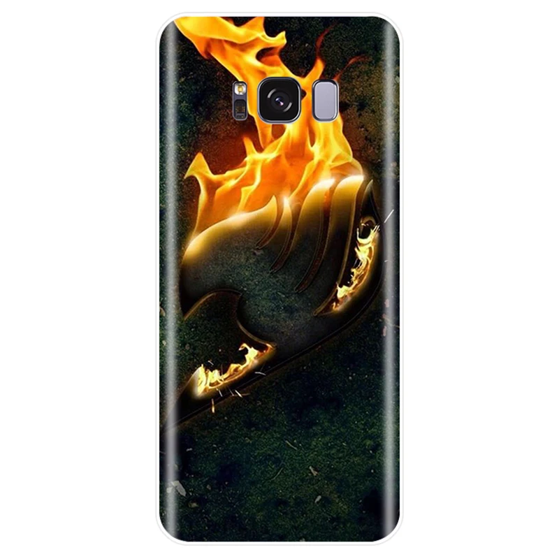 Чехол с логотипом Аниме Манга Феи хвост мягкий силиконовый чехол из ТПУ для