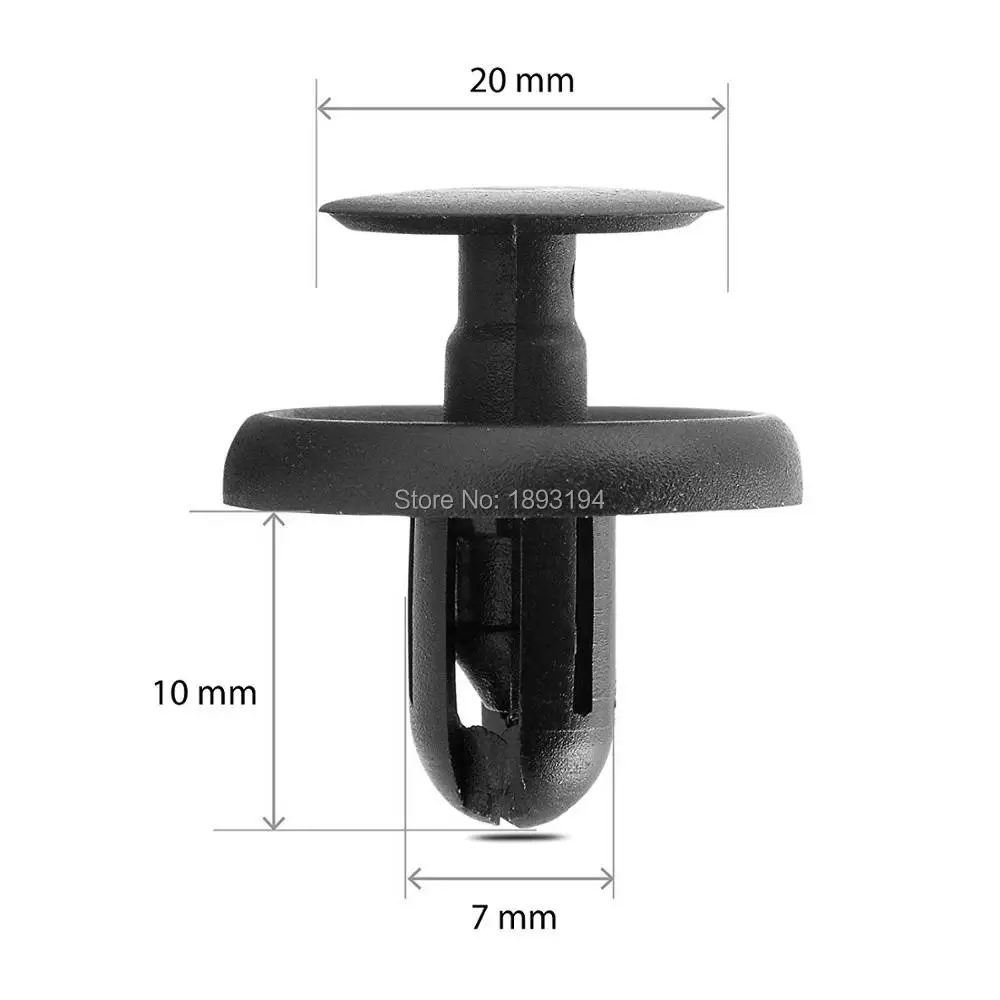 50 защелкивающаяся заклепка для Lexus GS300 GS450 GX460 HS250 Toyota Avalon Camry Corolla|clip retainer|fastener rivetpush
