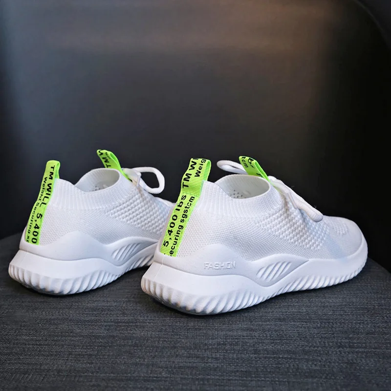 Новые летние дышащие женские кроссовки fly плетеные носки обувь для женщин в