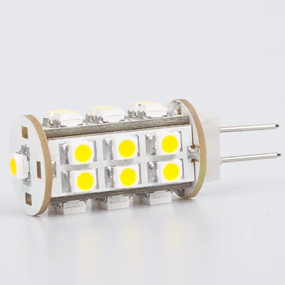 Бесплатная доставка 25 светодиодных ламп G4 3528 SMD широкая лампа 12 в и 24 лм