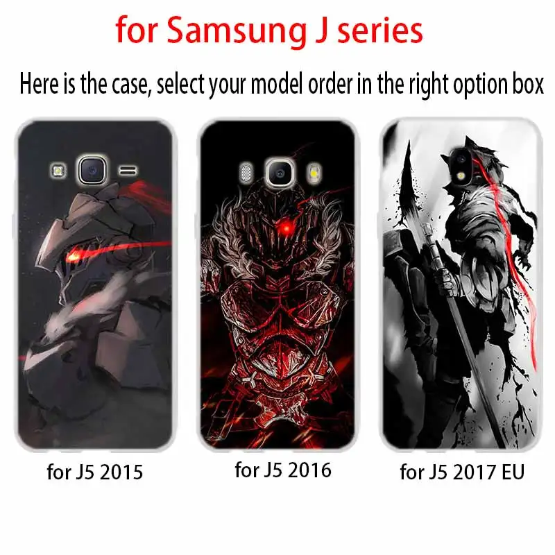 Чехол Goblin Slayer для телефона Samsung Galaxy j6 J8 J7 J5 J3 J4 Plus 2018 2017 2016 J610 Prime Мягкий силиконовый