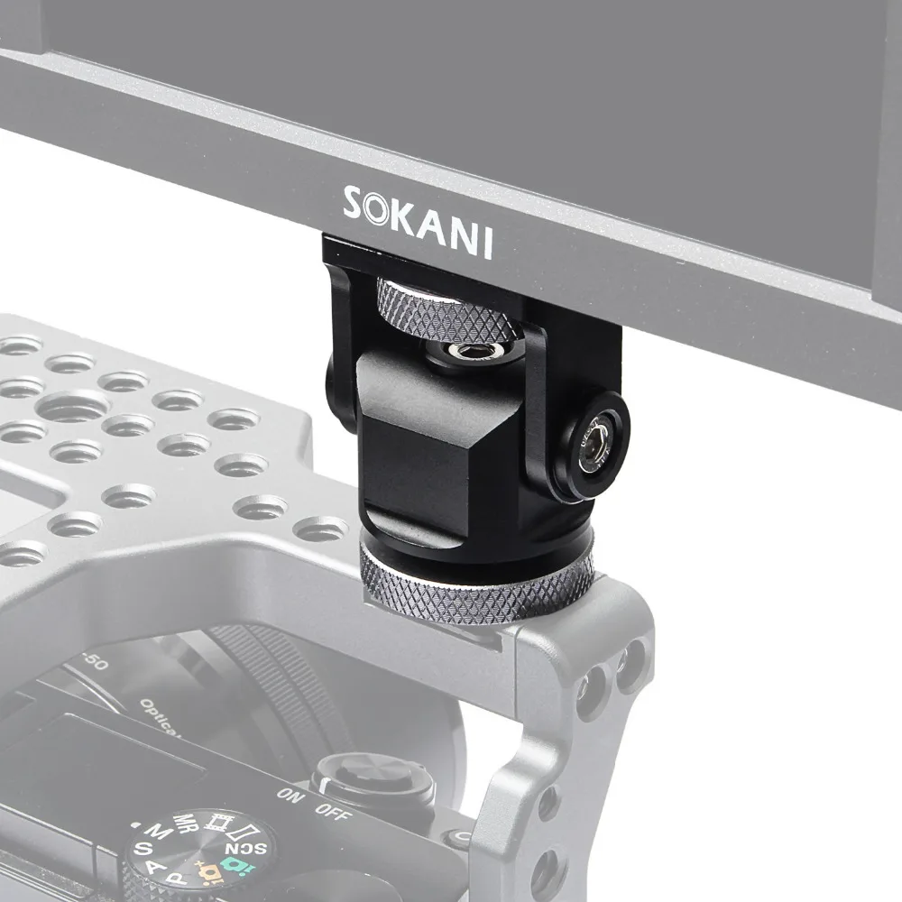 Sokani EzRig-01 кронштейн для монитора на камеру панорамирования 360 градусов наклона 180
