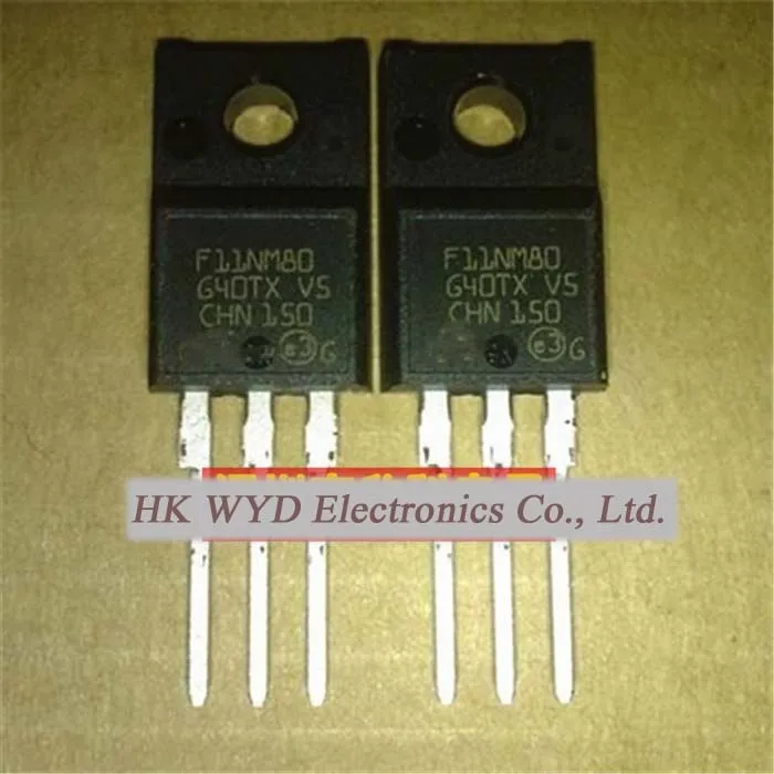 Бесплатная доставка 10 шт./лот F11NM80 STF11NM80 11A 80В n канальный полевой эффект MOS