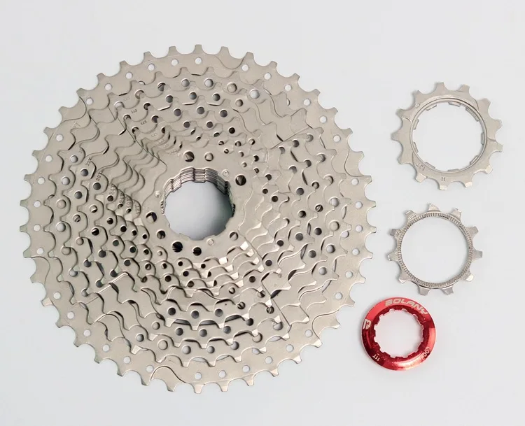 BOLANY велосипед 11 скоростная кассета Flywheels Тип карты маховик велосипед 22 скорость 33 скоростная кассета велосипедная обгонная муфта 11-42 T