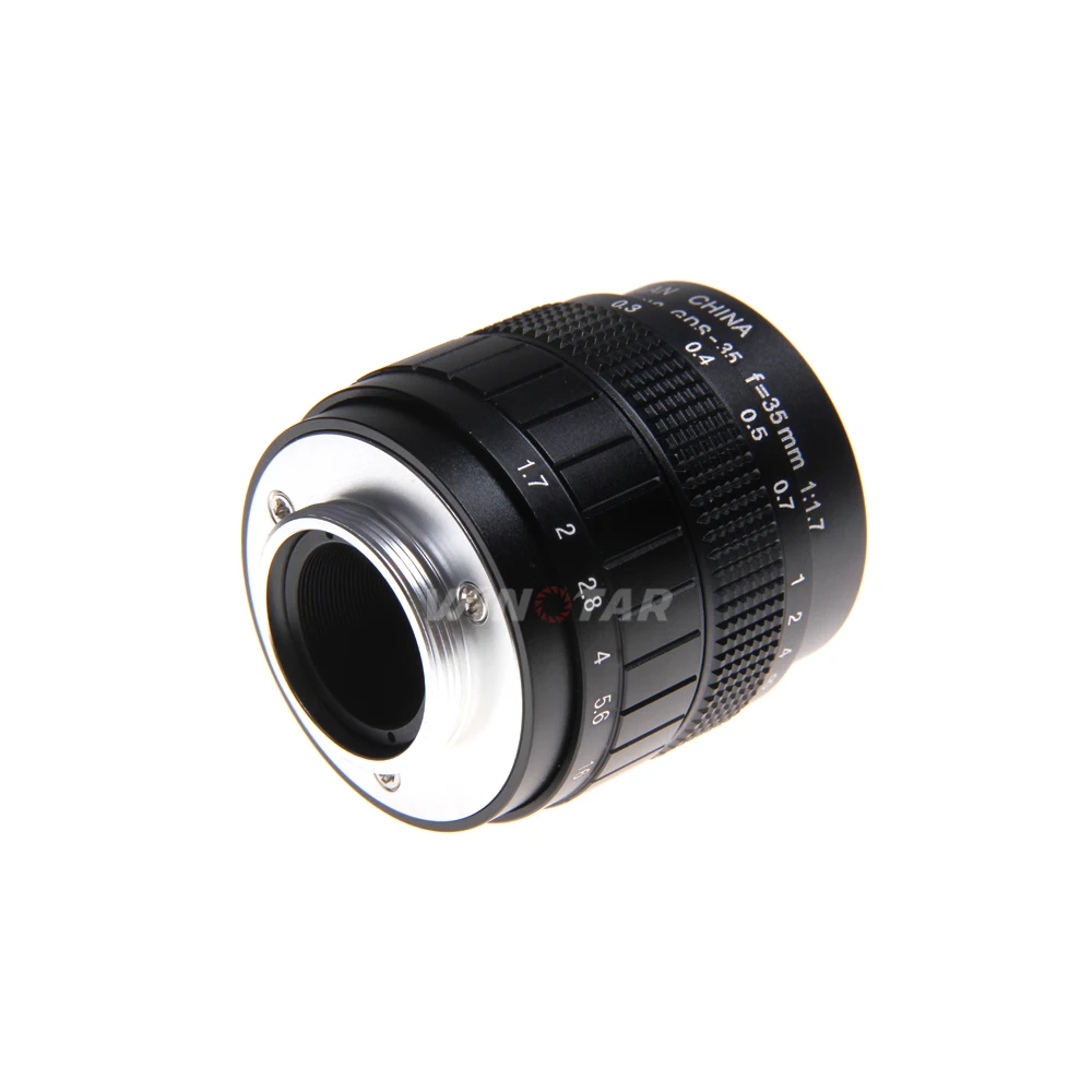 Fujian 35 мм F1.7 CC TV объектив + C кольцо для Canon беззеркальная камера EOS M M2 M3 M5 M6 M10 M100