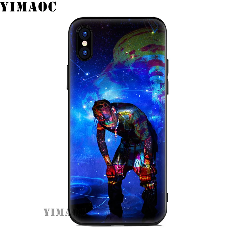 YIMAOC Travis Scott AstroWorld Soft Silicone Case for iPhone 11 Pro Xr Xs Max X or 10 8 7 6 6S Plus 5 5S SE |