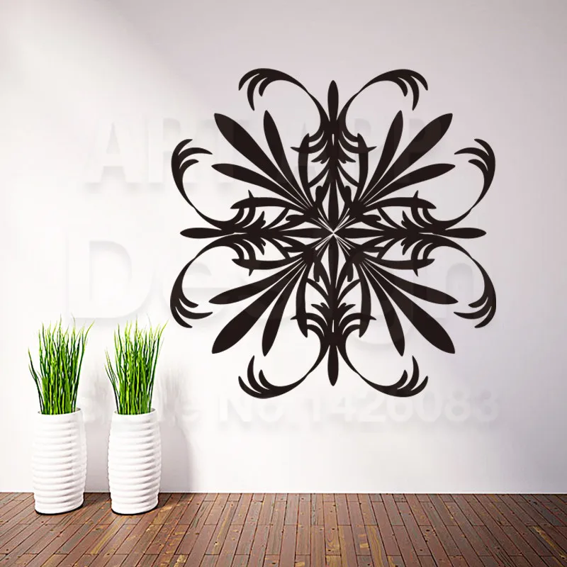 Художественный новый дизайн виниловый домашний декор Креативный цветочный