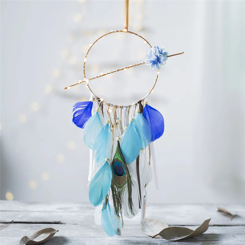 Нордический browm love dream catcher для женщин и мужчин, подвесной домашний настенный Ловец снов, украшение, подарок для мужчин, мальчиков и девочек