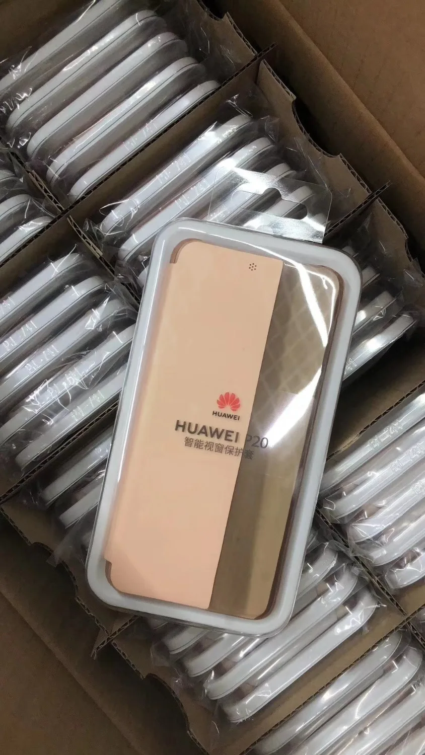 100% Официальный HUAWEI P20 Pro Чехол оригинальный Smart View Дело покрытие корпуса зеркало