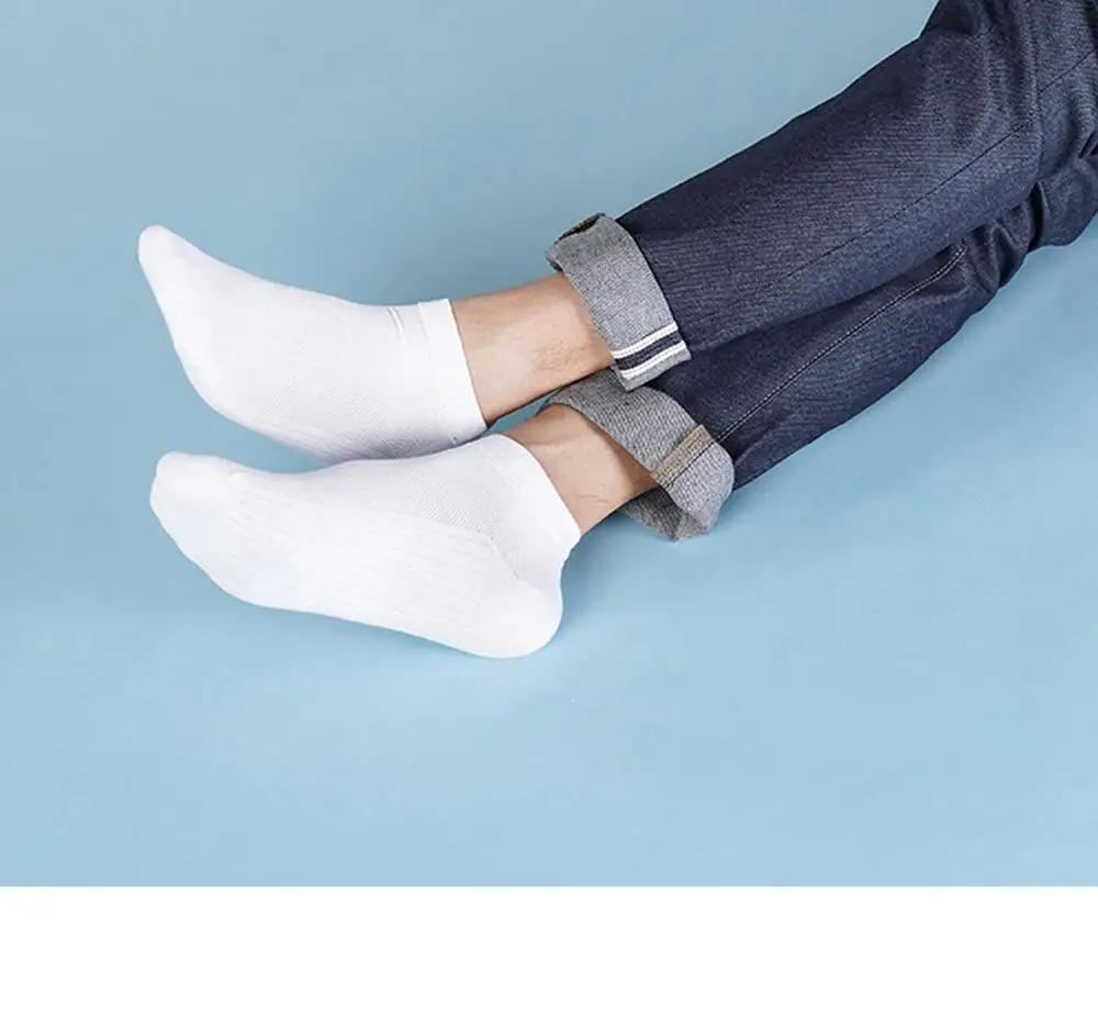 Носки Youpin мужские антибактериальные воздухопроницаемые мягкие и удобные