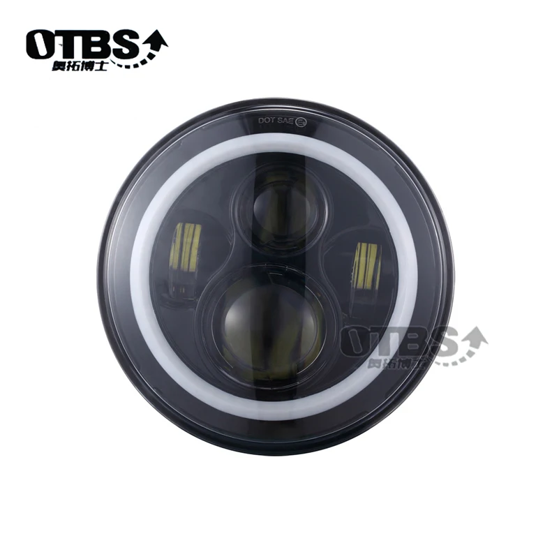 OTBS 2 шт. 7 дюймов круглый светодиодный фонарь для Jeep Wrangler JK TJ Hummer H1 H2 12 В 24 Suzuki Samurai Lada