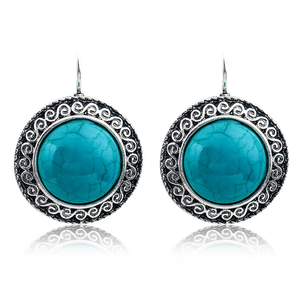 Женские длинные серьги с камнями в винтажном стиле|stone earrings|earrings stylestyle earrings |