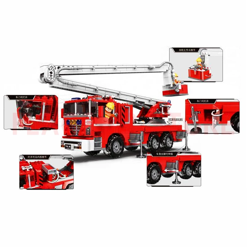 XINGBAO 03028 Leping аэропорт пожарная машина 03029 подъемный 03030 03031 строительные блоки