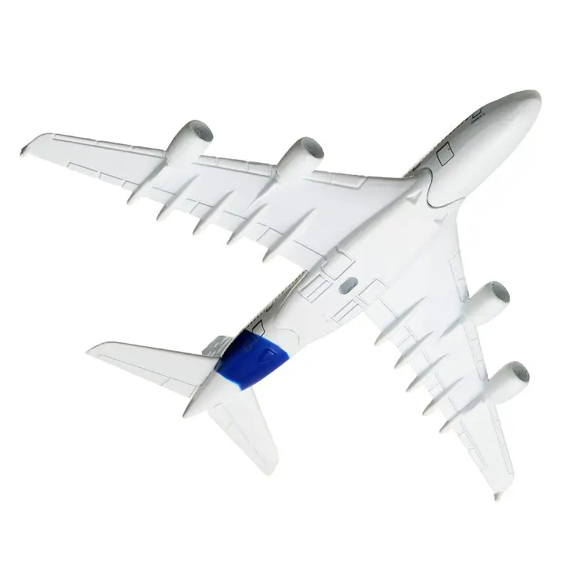 KIWARM 16 см металлический самолет модель самолета Airbus A380 DHL карго аэроплан весы настольная игрушка украшения фигурки и миниатюры