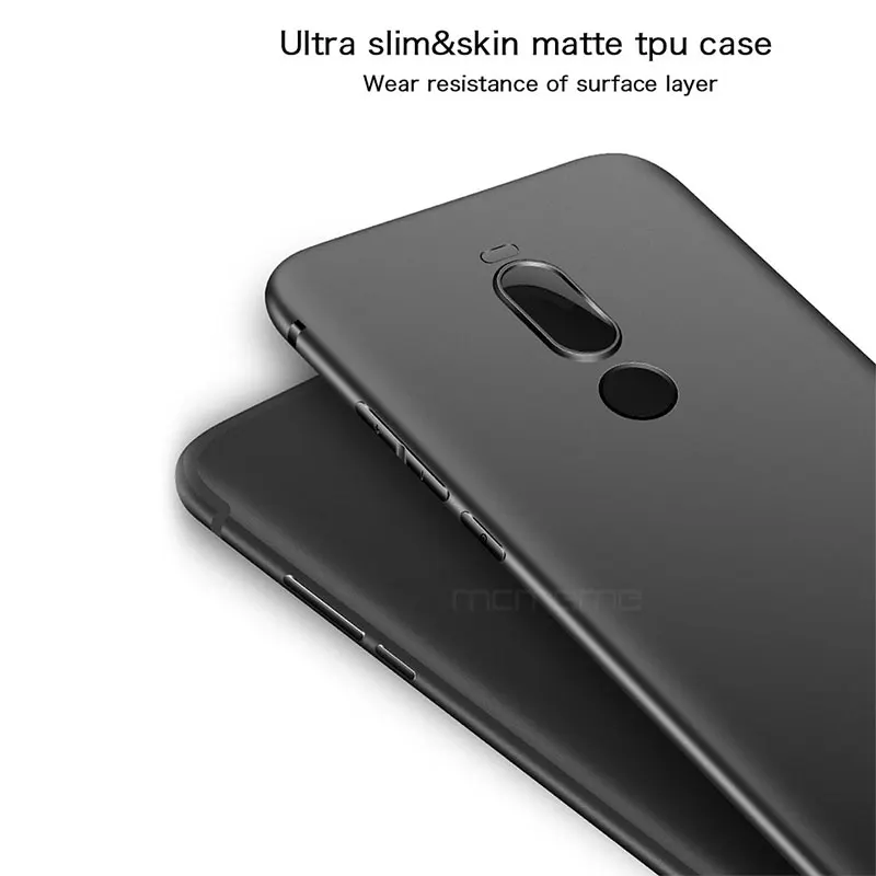 Чехол для Meizu X8 силиконовый мягкий чехол X 8 полностью матовый противоударный